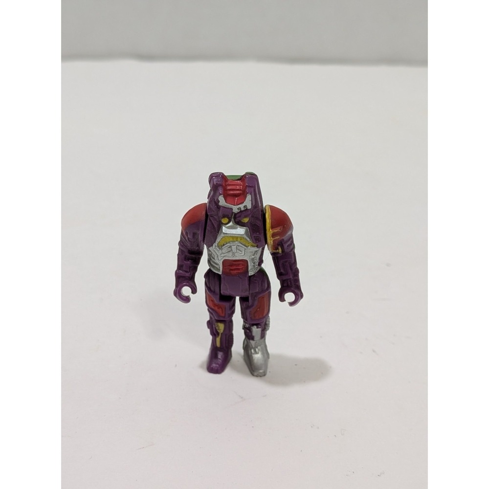 RARE VINTAGE  1989 MATTEL COMPUTER WARRIORS ASYNK 2" ACTION FIGURE